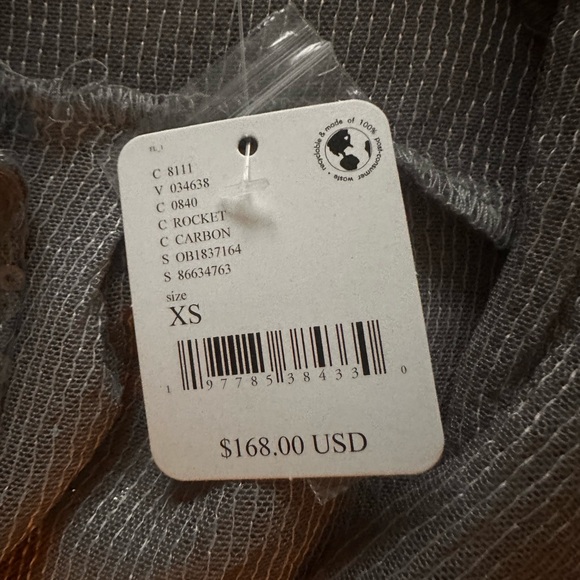 NWT Free People Disco Margarita Button Down - Picture 2 of 3